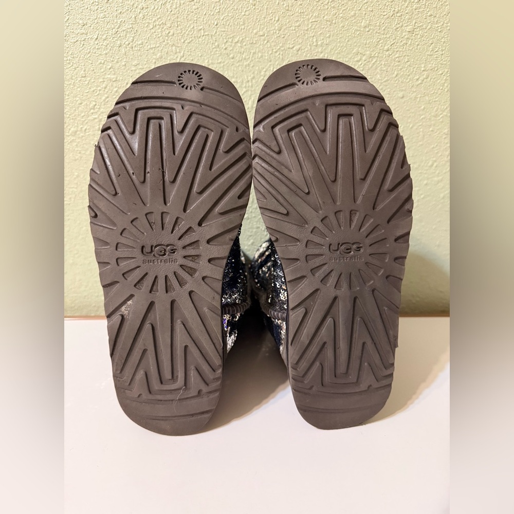 Blue / Silver Sequin Ugg Boot - image 4